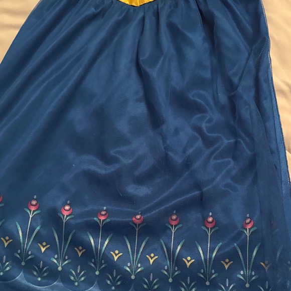 Disney Blue and Pink Princess Costume Dress frozen Anna - Picture 5 of 6